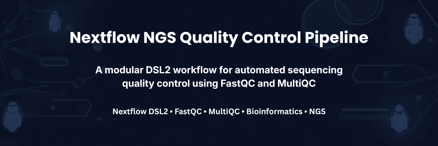 Nextflow NGS quality control pipeline